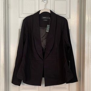 NWT Torrid Studio Ponte Stretch Uptown Peplum Blazer